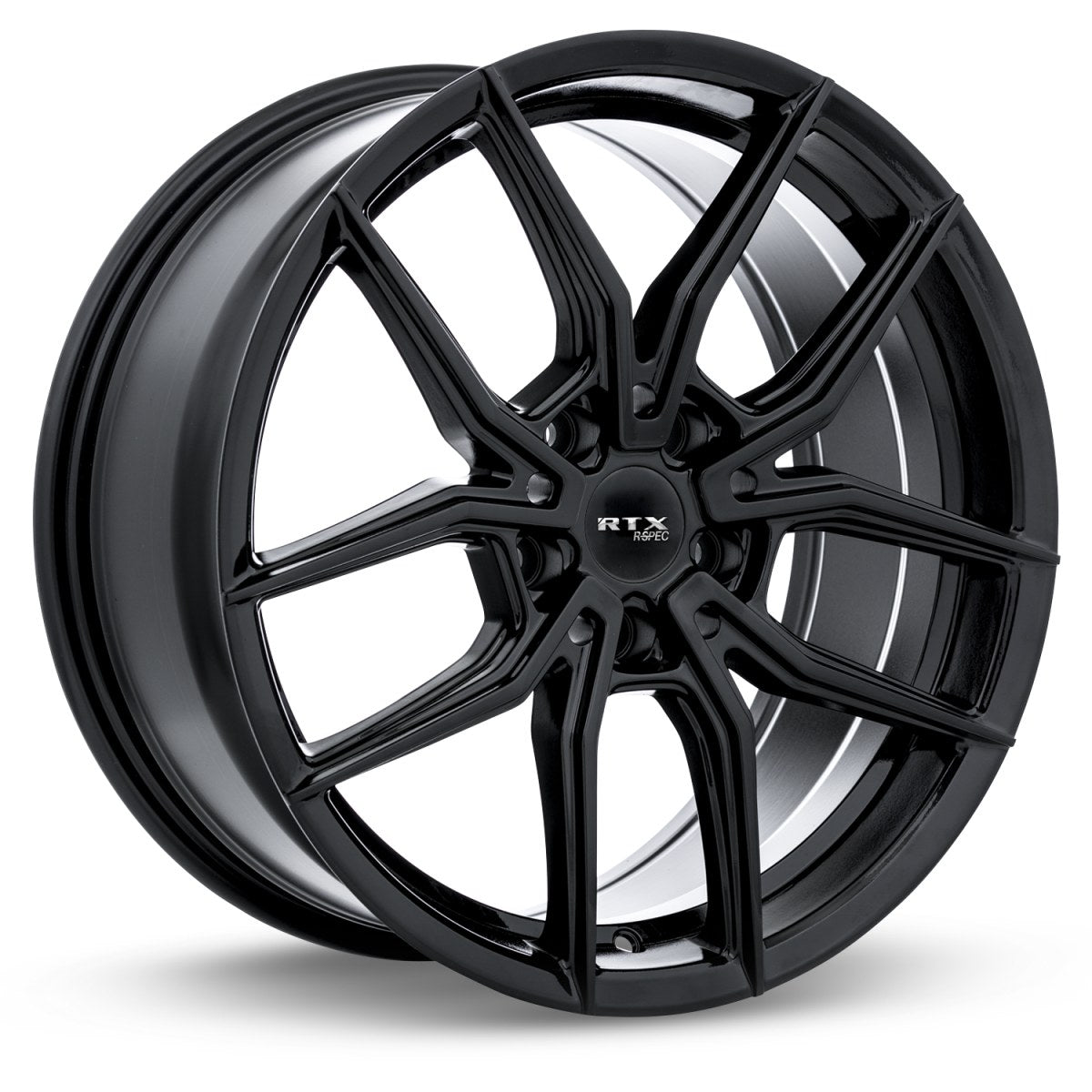 RTX SW05 – 17x7.5 – 5x114.3 – ET35 – Noir lustré — roue