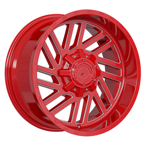 Forged Wheels XR107 – 20x10, 6x135/6x139.7, -12, rouge - Rebord usine