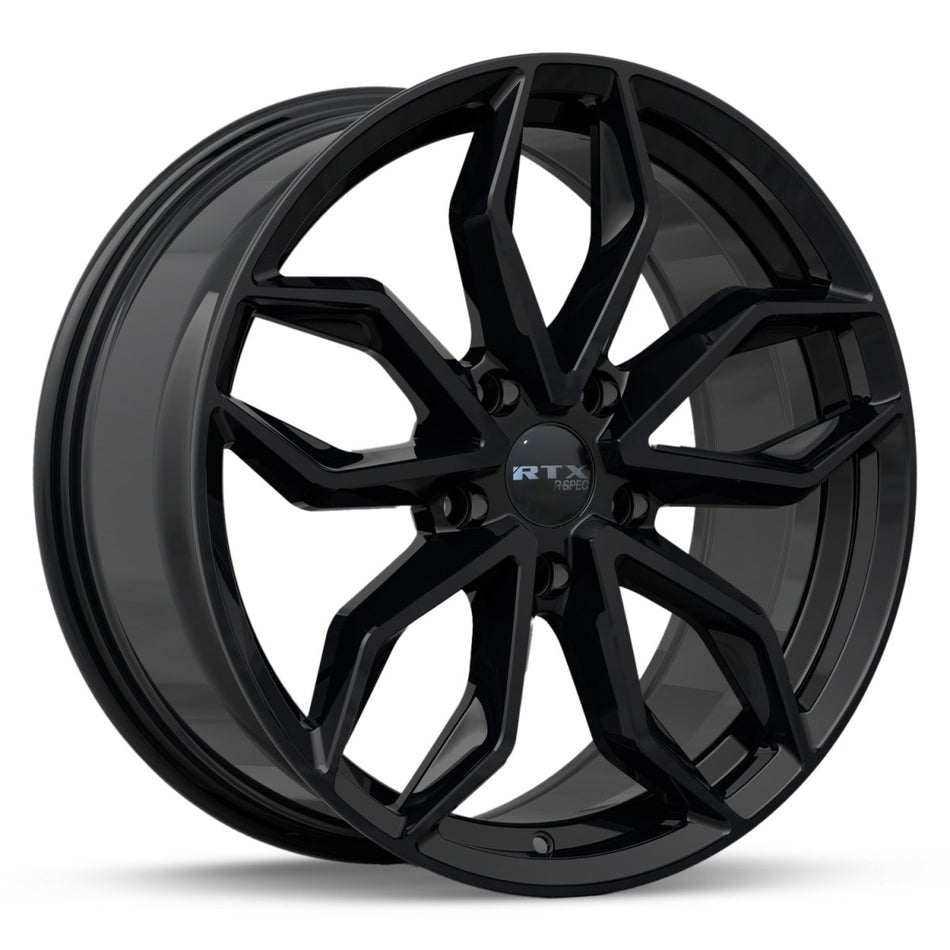 RTX Corsa – 19x7.5 – 5x108 – ET45 – Noir lustré — roue