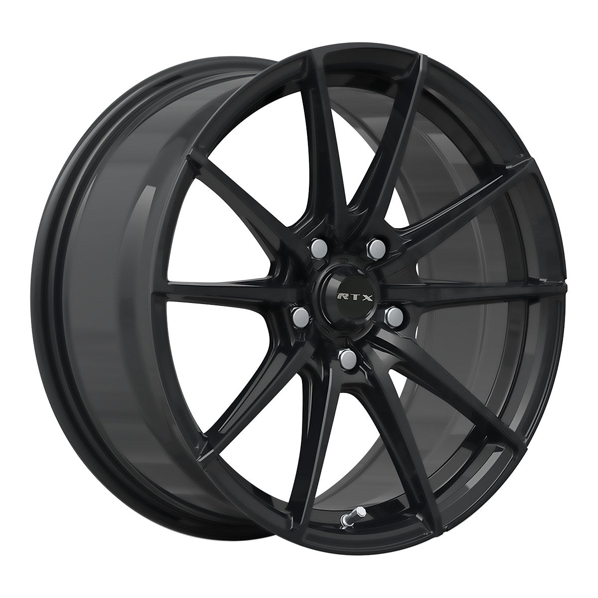 RTX SL01 – 16x7 – 5x114.3 – ET40 – Noir lustré — roue