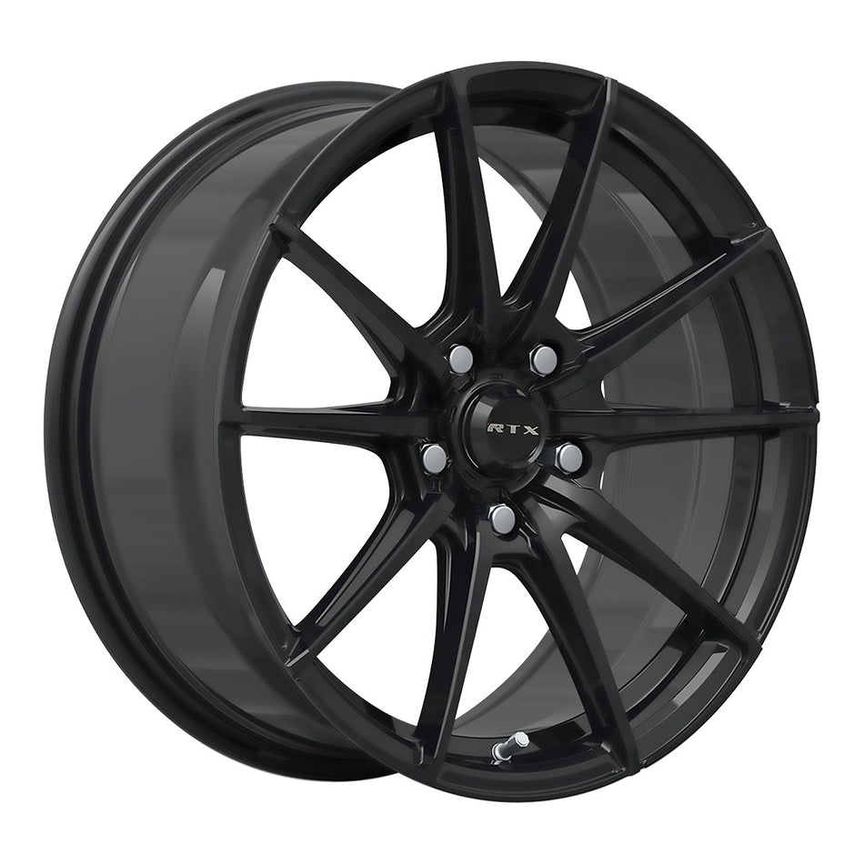 RTX SL01 – 16x7 – 5x114.3 – ET40 – Noir lustré — roue
