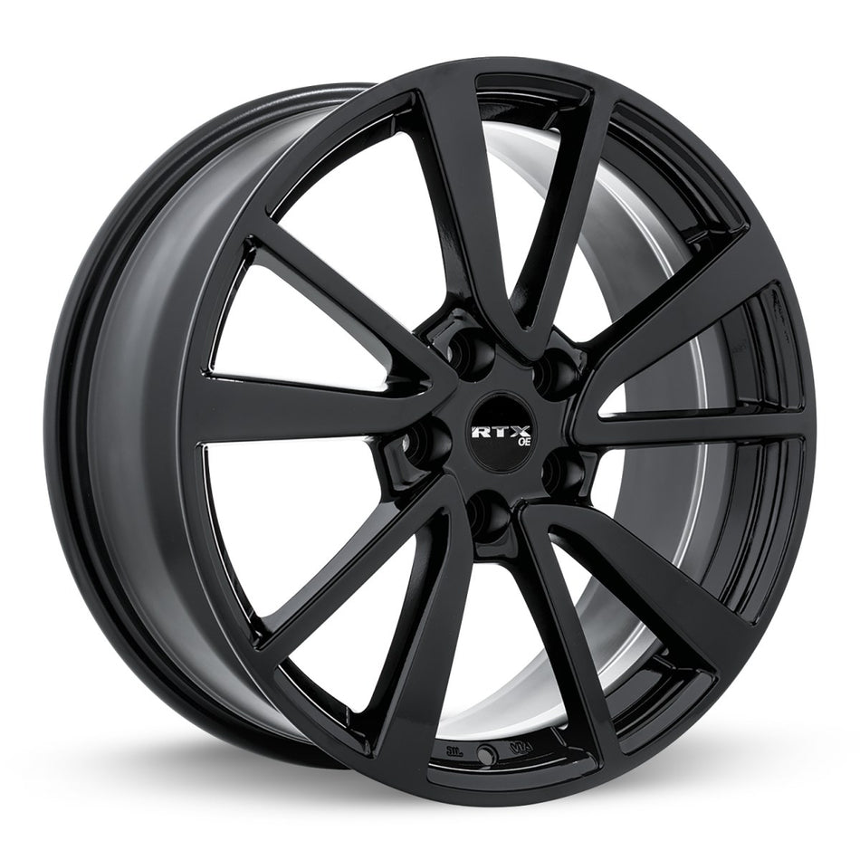 RTX Rogue – 17x7 – 5x114.3 – ET35 – Noir lustré — roue