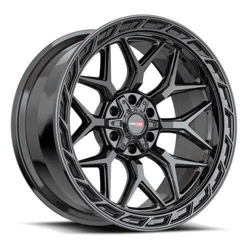 VORTEK VRP-504 20x9 5x127/5x139.7 12 Gloss Black