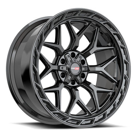 VORTEK VRP-504 20x9 5x127/5x139.7 12 Gloss Black