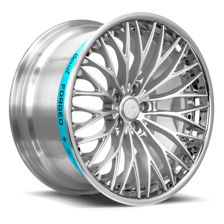 SENTALI BARREL SB1 19x10.5 5x120 35 Polished Lip / Hyper Silver Centre