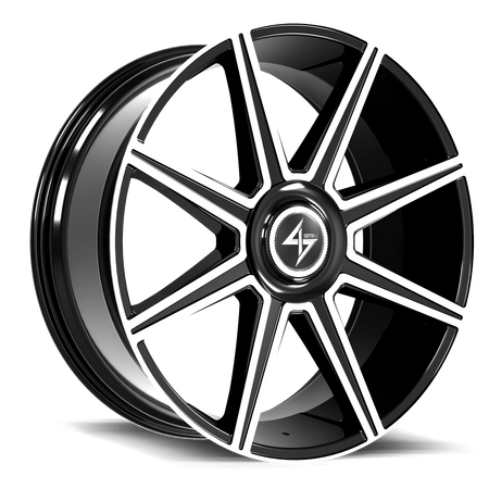 SENTALI LUXX Aristocrat 24x10 6x135 / 6x139.7 +20 Gloss Black Machined
