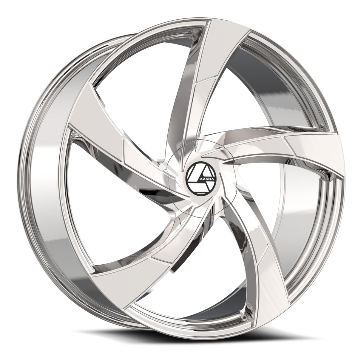 AZARA AZA-524 20x8.5 5x112/5x114.3 35 Nano Chrome