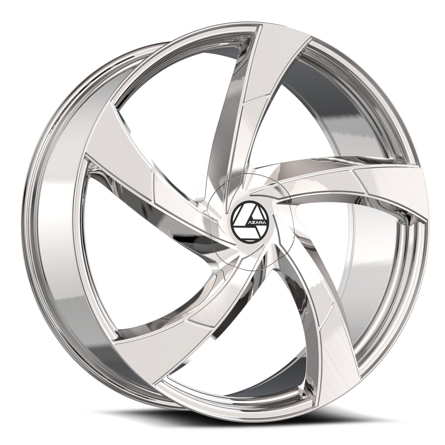 AZARA AZA-524 20x8.5 5x112/5x114.3 35 Nano Chrome