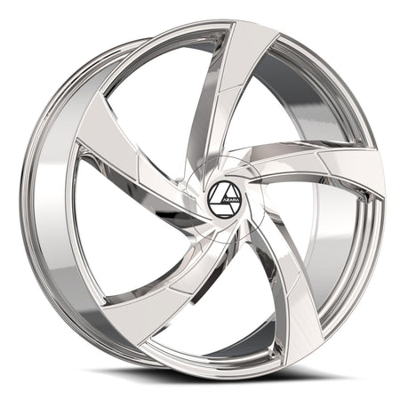 AZARA AZA-524 20x8.5 5x112/5x114.3 35 Nano Chrome