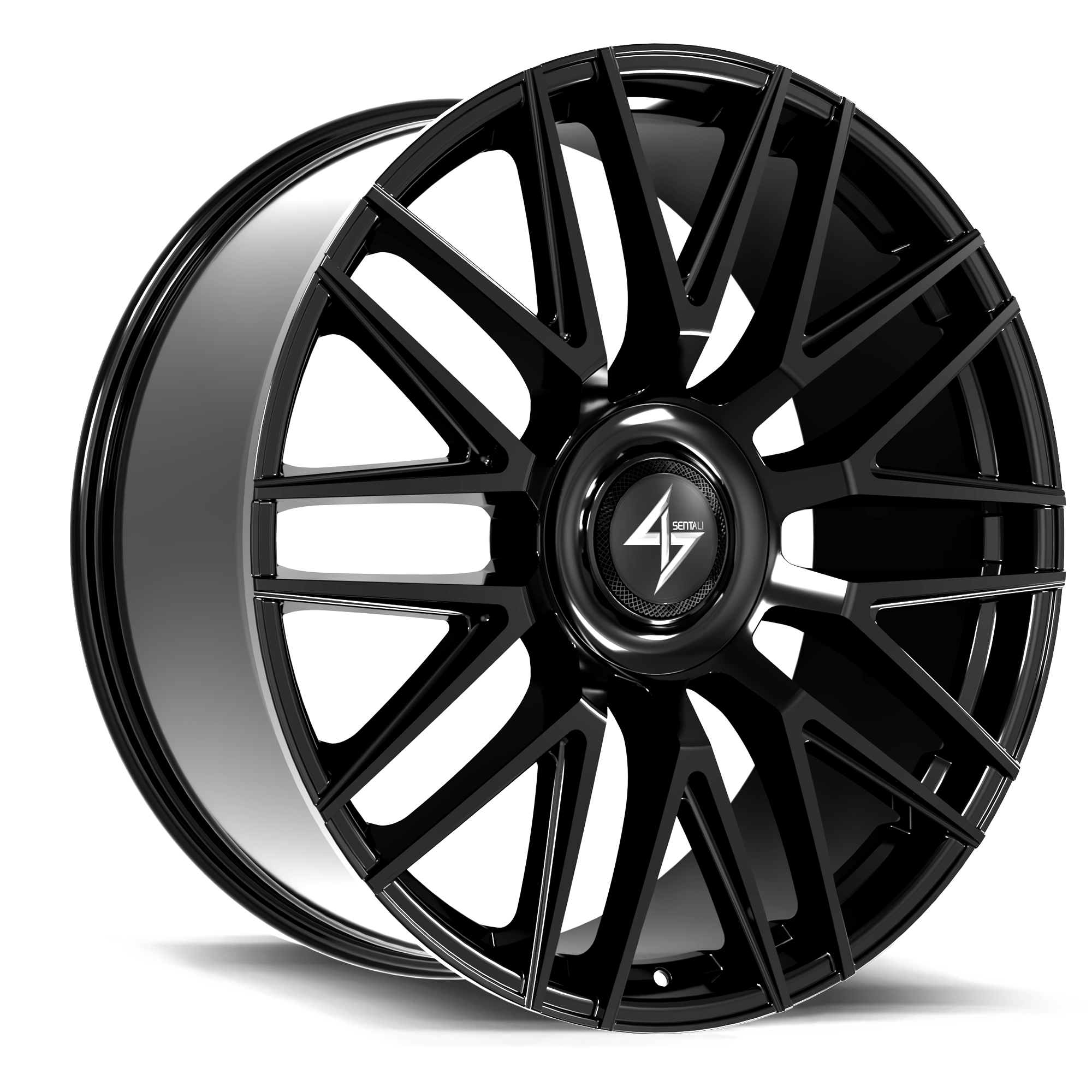 SENTALI LUXX Empire 24x10 5x127 / 5x120 +30 Gloss Black