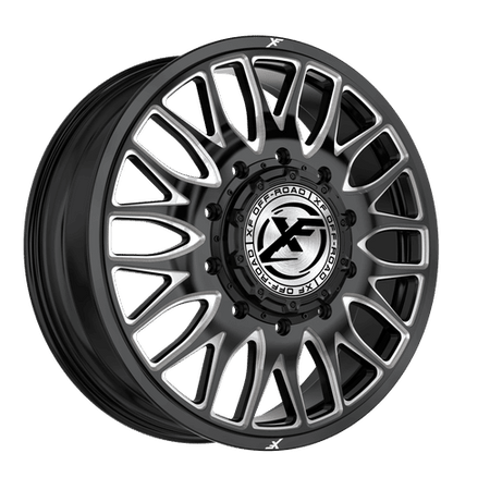 XF OFFROAD XF-240GBML-F 20x8.25 8x210 110 Gloss Black Milled