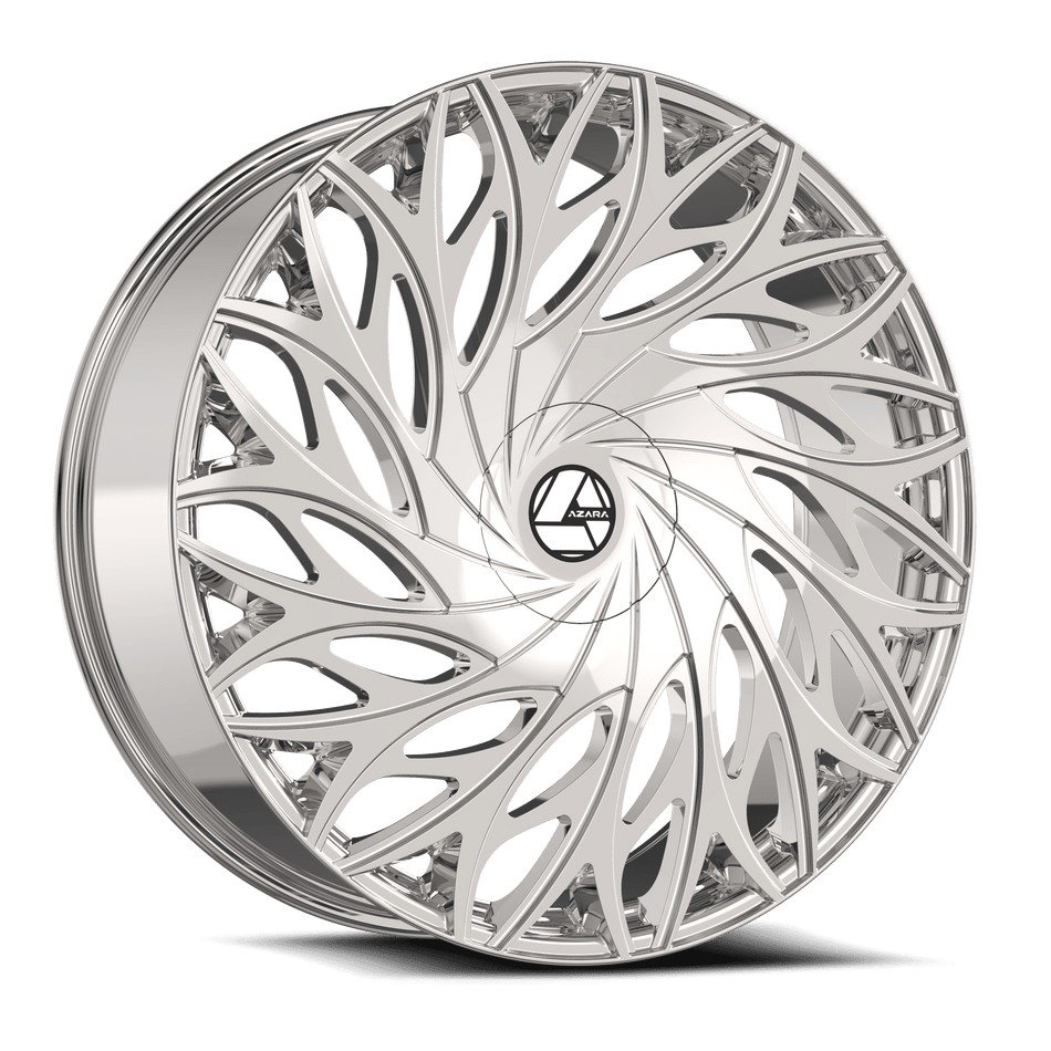 AZARA AZA-525 22x9.5 5x120/5x115 15 Nano Chrome