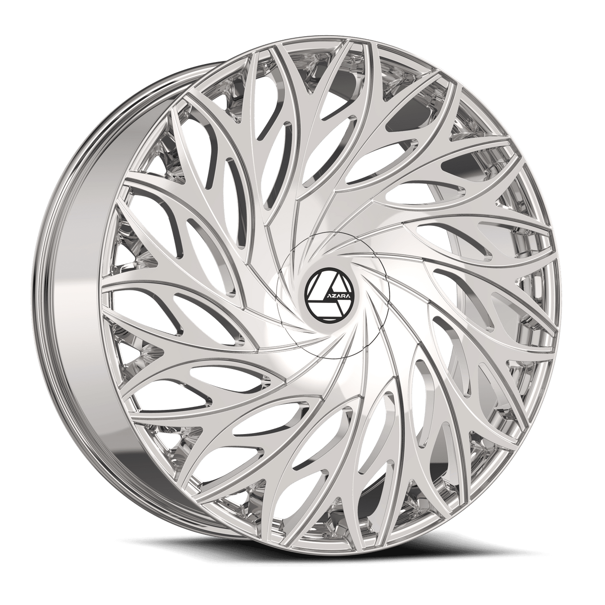 AZARA AZA-525 20x8.5 5x114.3/5x120 35 Nano Chrome