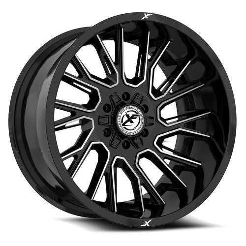 XF OFFROAD XF-230 18x9 5x127/5x139.7 0 Gloss Black Machined