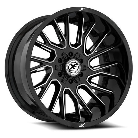 XF OFFROAD XF-230 18x9 5x127/5x139.7 0 Gloss Black Machined