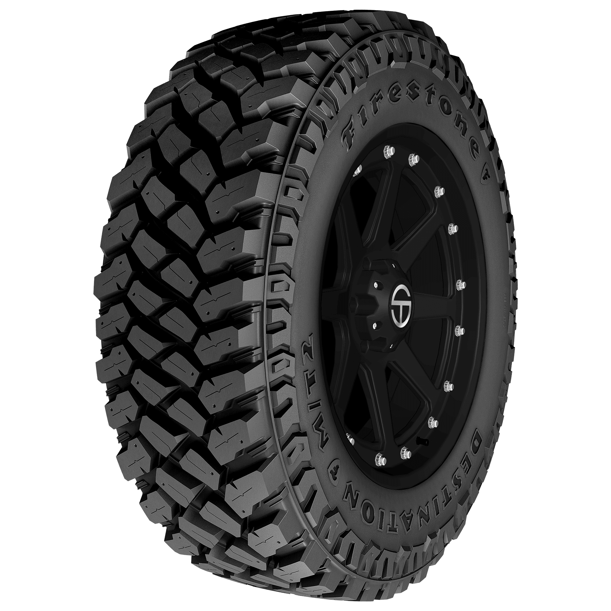 Firestone Destination M/T2 – LT255/80R17 123Q LRE — bande de roulement