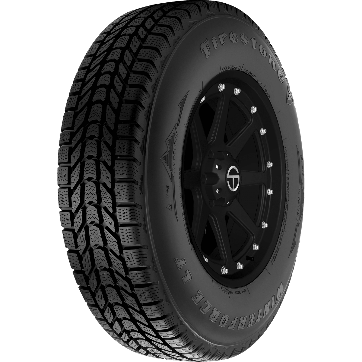 Firestone Winterforce Lt – LT245/70R17 10E LRE — bande de roulement