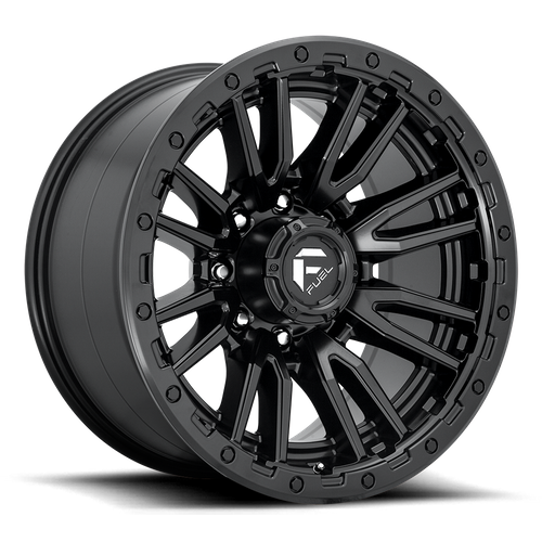 Roue Fuel D679 Rebel noire mate — photo fournisseur du modèle