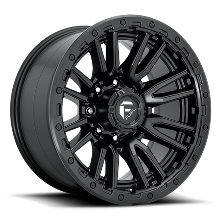 Roue Fuel D679 Rebel noire mate — photo fournisseur du modèle