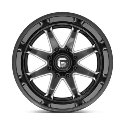 Fuel D749 HAMMER 22X10 8X180 124.3 NBL - 18MM - JB Performance