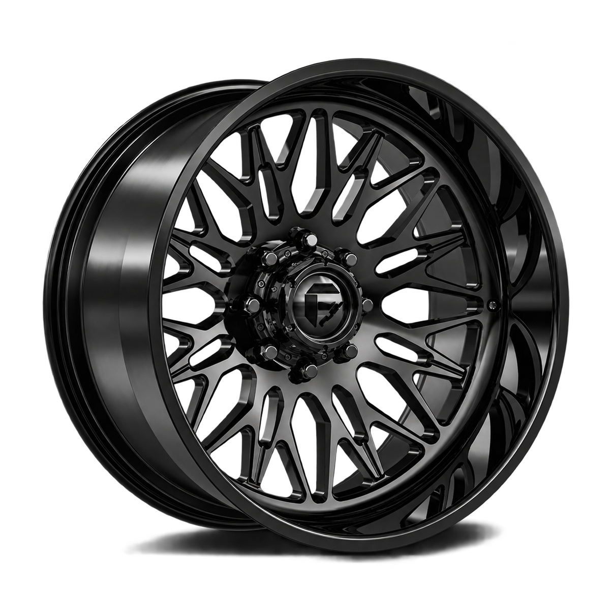 Fuel Forged FF129 CRIME CC – 22X12 – 8X165.1 – -55 mm – GLOSS BLACK