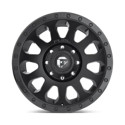 Fuel Vector D579 20X10 8X6.5 MT - BLK - 18MM - JB Performance