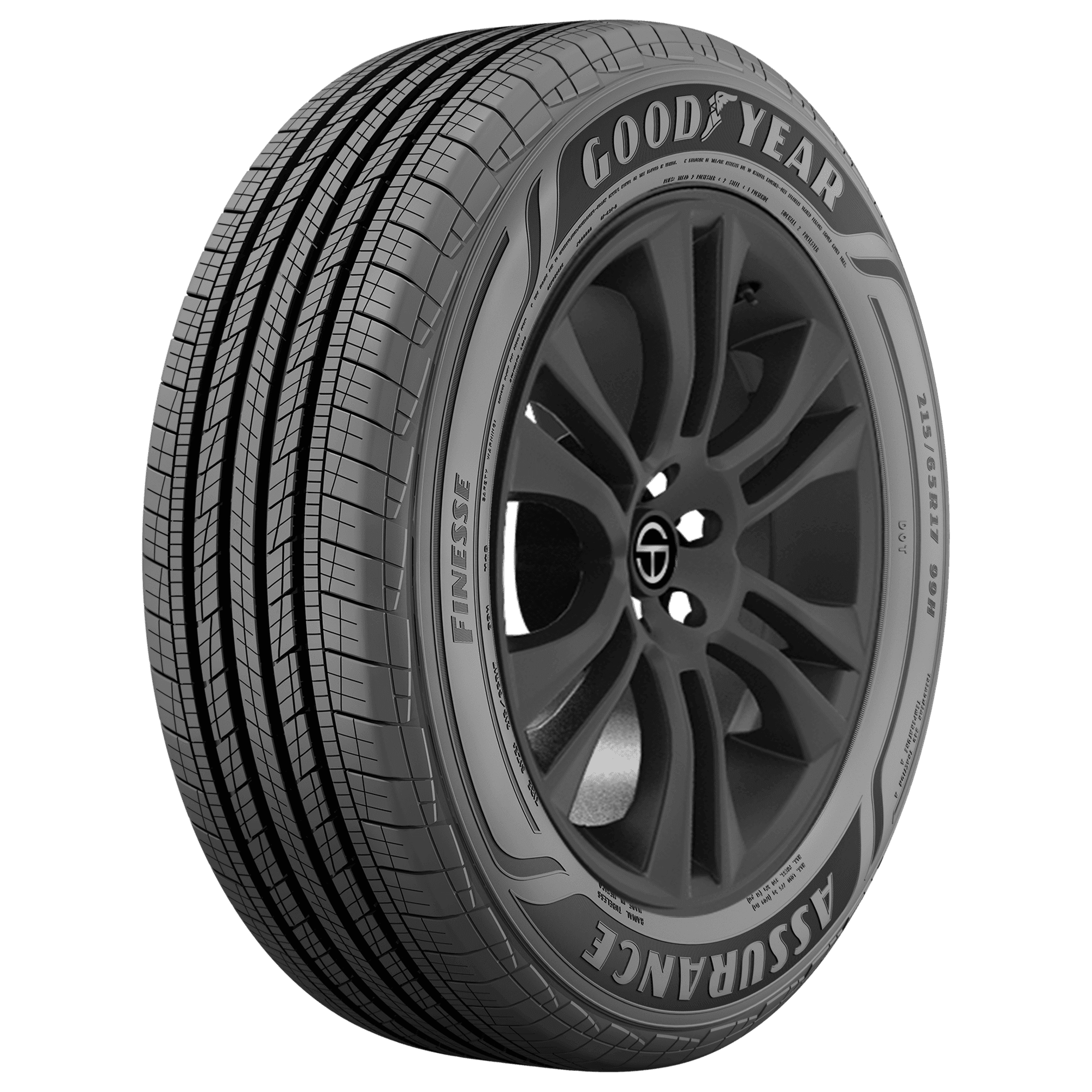 GoodYear Assurance Finesse – 235/60R18 103V — bande de roulement