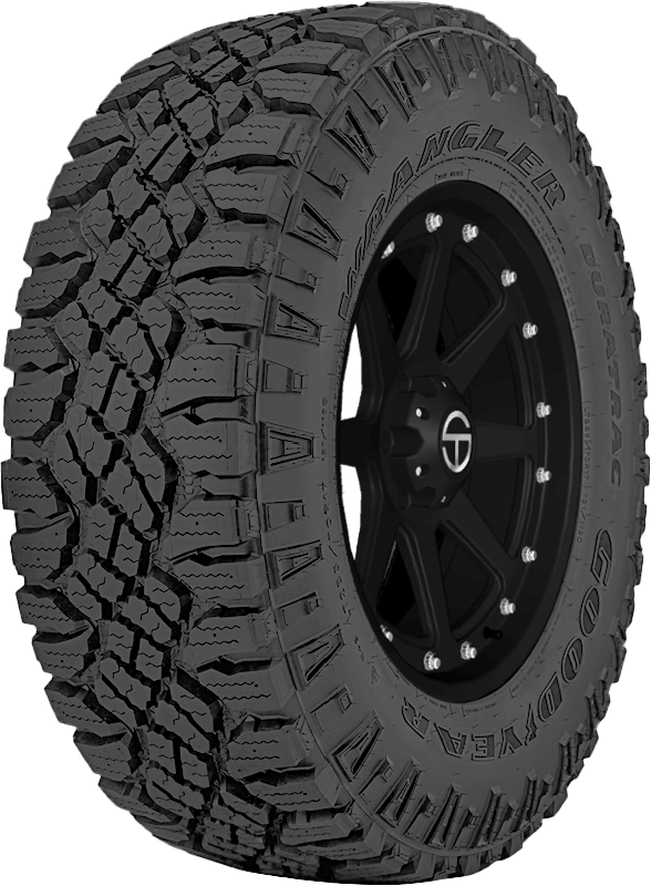 GoodYear Wrangler Duratrac – LT285/75R18 LRE — bande de roulement