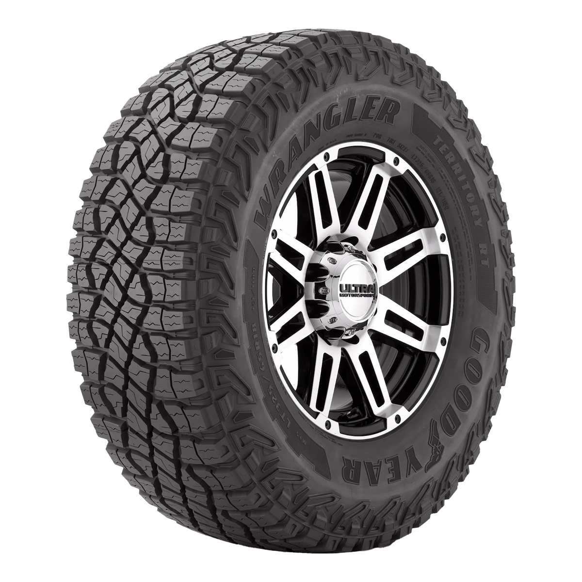 GoodYear Wrangler Territory Rt – LT325/65R18 121/118Q LRD — bande de roulement