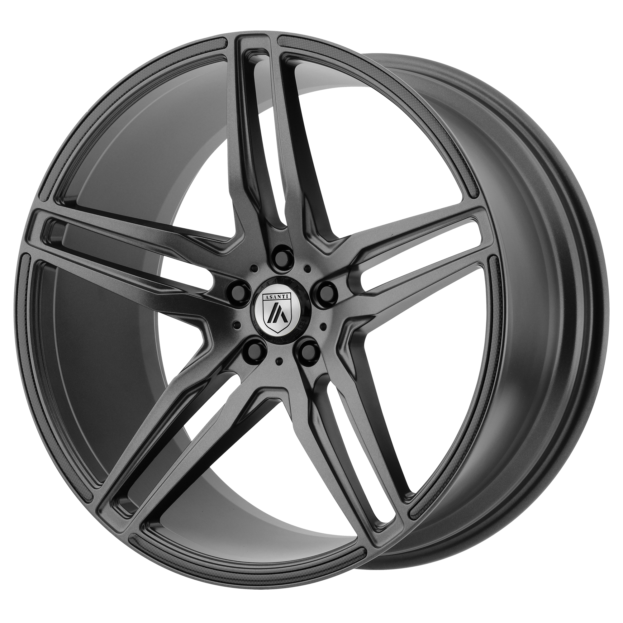 Asanti Black ABL-12 ORION – 20X10.5 – 5X120 – 38 mm – MATTE GRAPHITE