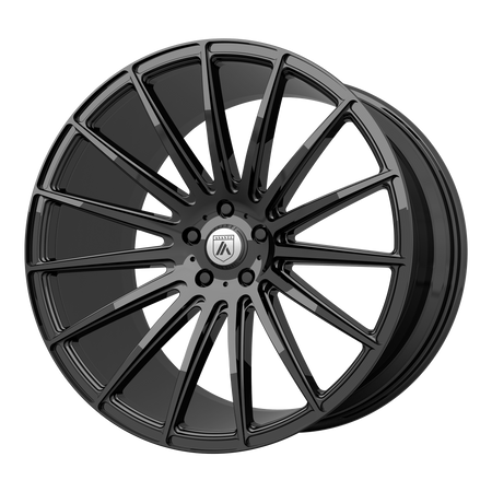 Asanti Black ABL-14 POLARIS – 20X10.5 – BLANK – 20 mm – GLOSS BLACK
