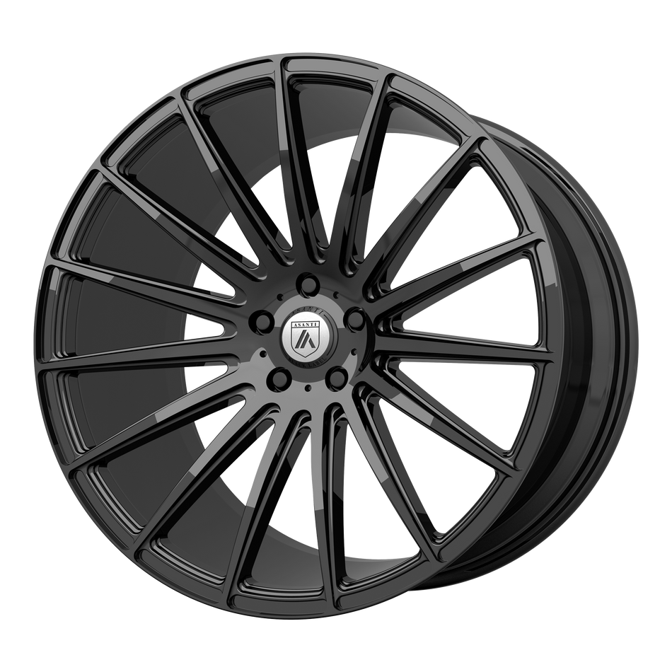 Asanti Black ABL-14 POLARIS – 19X9.5 – BLANK – 25 mm – GLOSS BLACK