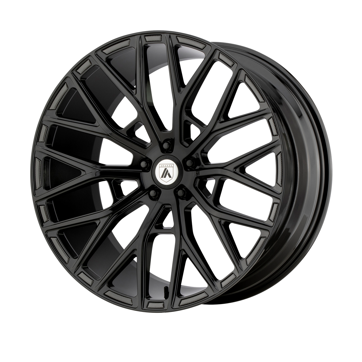 Asanti Black ABL-21 LEO – 20X10.5 – 5X115 – 20 mm – GLOSS BLACK