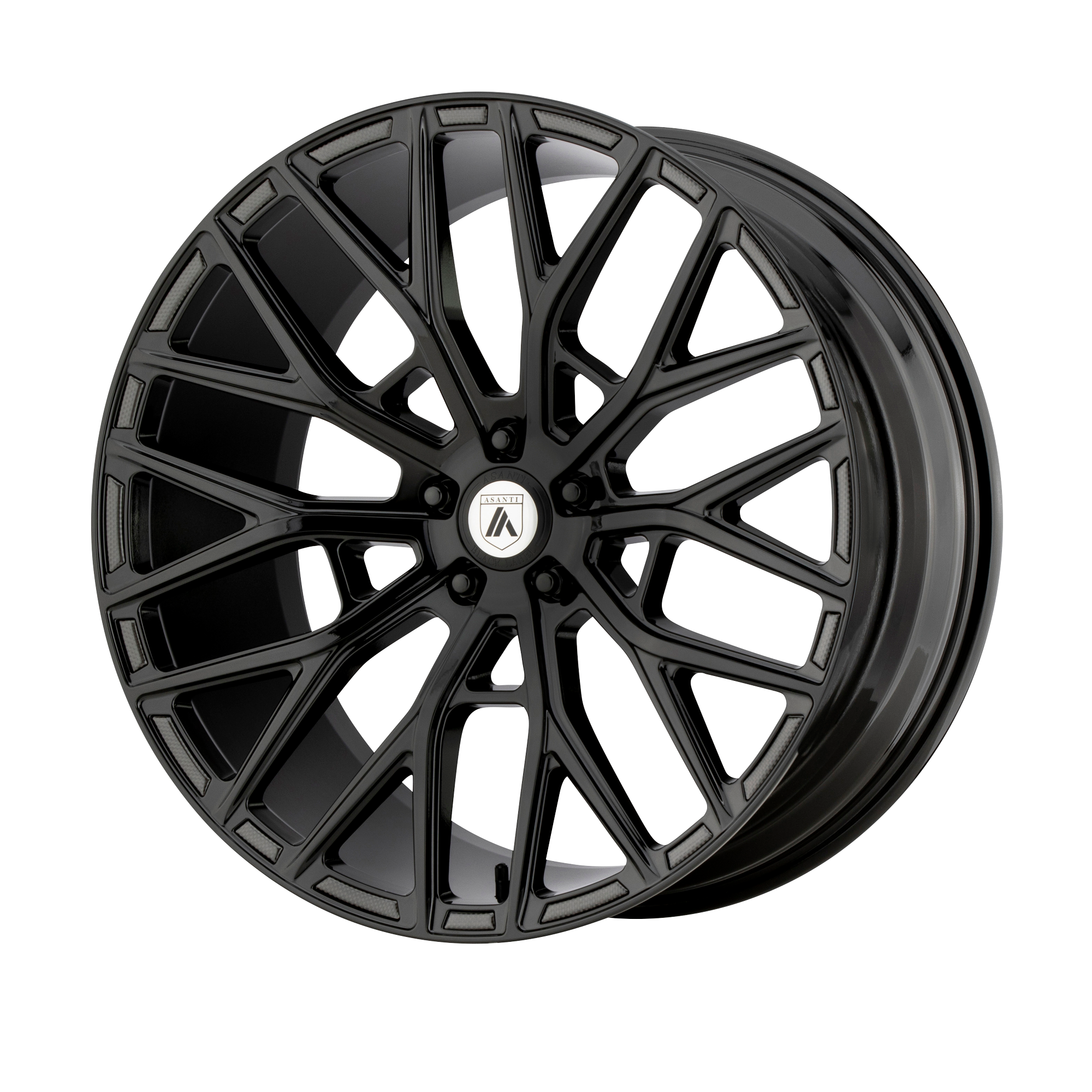 Asanti Black ABL-21 LEO – 20X10.5 – 5X115 – 20 mm – GLOSS BLACK