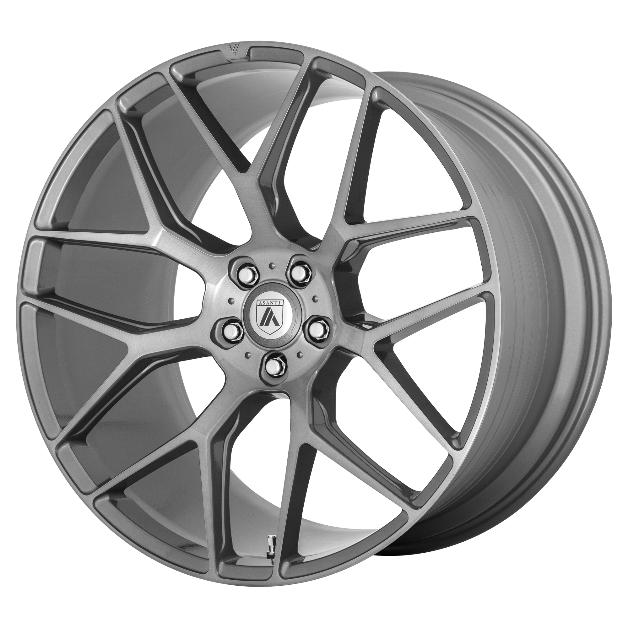 Asanti Black ABL-27 DYNASTY – 20X9 – 5X114.3 – 35 mm – TITANIUM BRUSHED