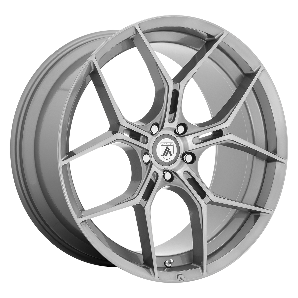 Asanti Black ABL-37 MONARCH – 20X9 – 5X114.3 – 38 mm – TITANIUM BRUSHED