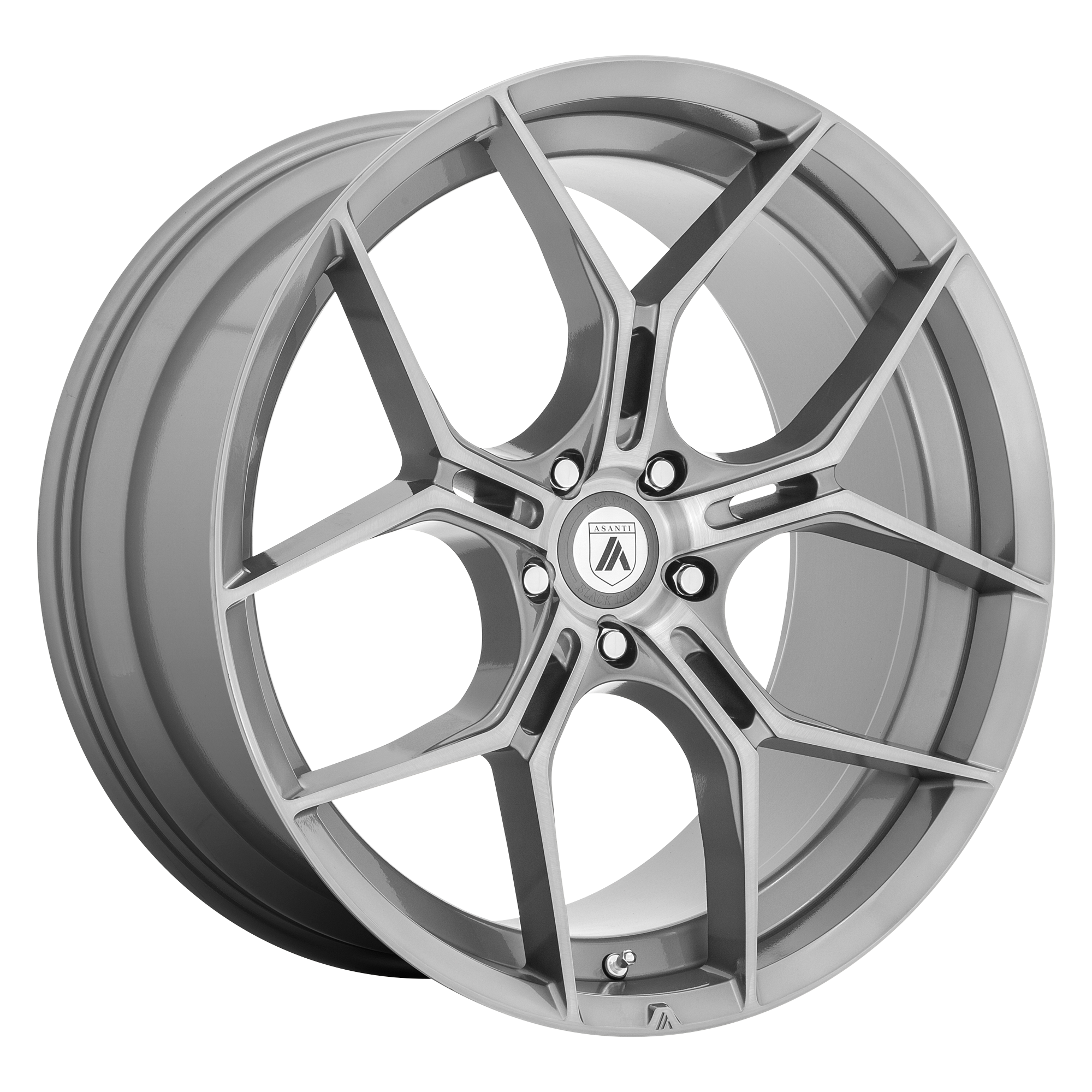 Asanti Black ABL-37 MONARCH – 20X9 – 5X112 – 38 mm – TITANIUM BRUSHED