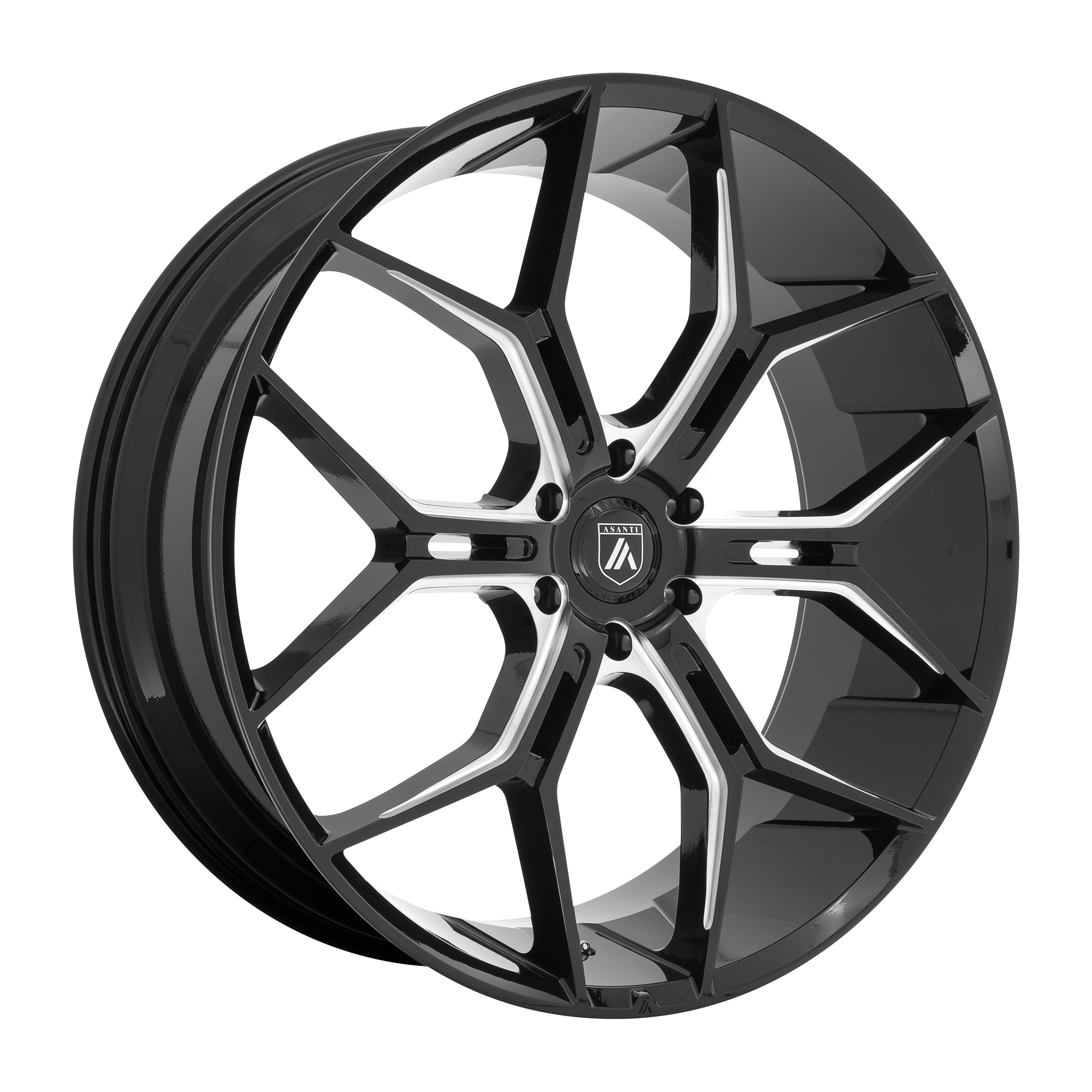 Asanti Black ABL-38 MONARCH TRUCK – 22X9.5 – 6X135 – 38 mm – GLOSS BLACK MILLED
