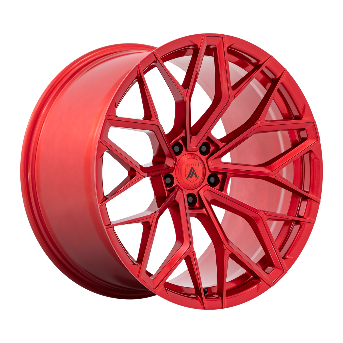 Asanti Black AB039 MOGUL 5 – 20X8.5 – 5X120 – 20 mm – CANDY RED