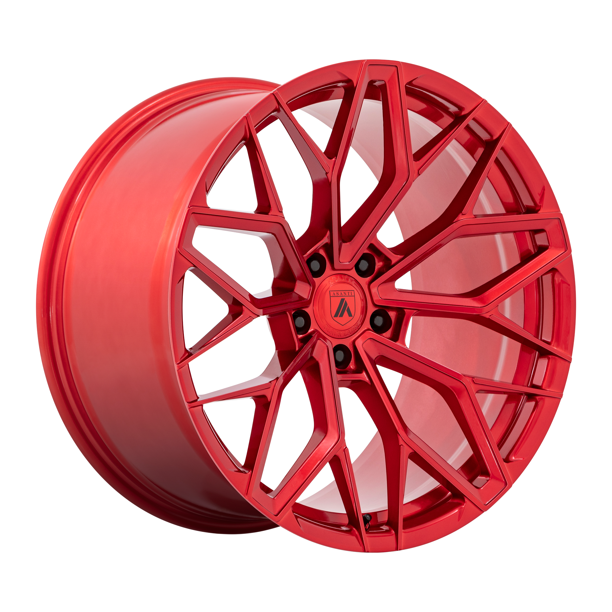 Asanti Black AB039 MOGUL 5 – 20X8.5 – 5X120 – 20 mm – CANDY RED