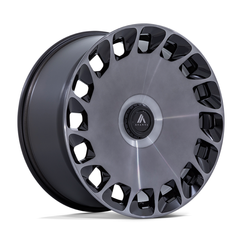 Asanti Black AB045 ARISTOCRAT – 22X10.5 – 5X108/5X114.3 – 45 mm – GLOSS BLACK MACHINED FC W/ DDT