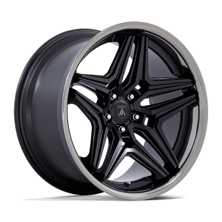 Asanti Black AB046 DUKE – 22X9 – BLANK – 15 mm – SATIN BLACK W/ DDT LIP