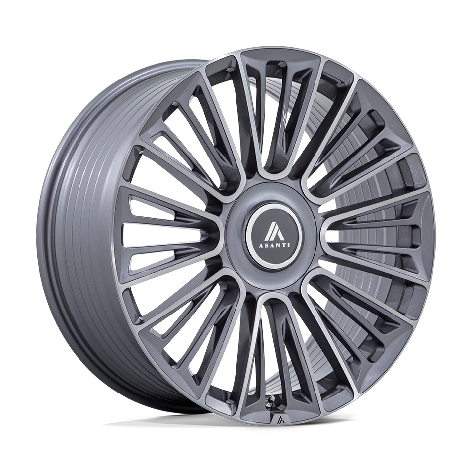 Asanti Black AB049 PREMIER – 22X9.5 – BLANK – 20 mm – ANTHRACITE BRUSHED