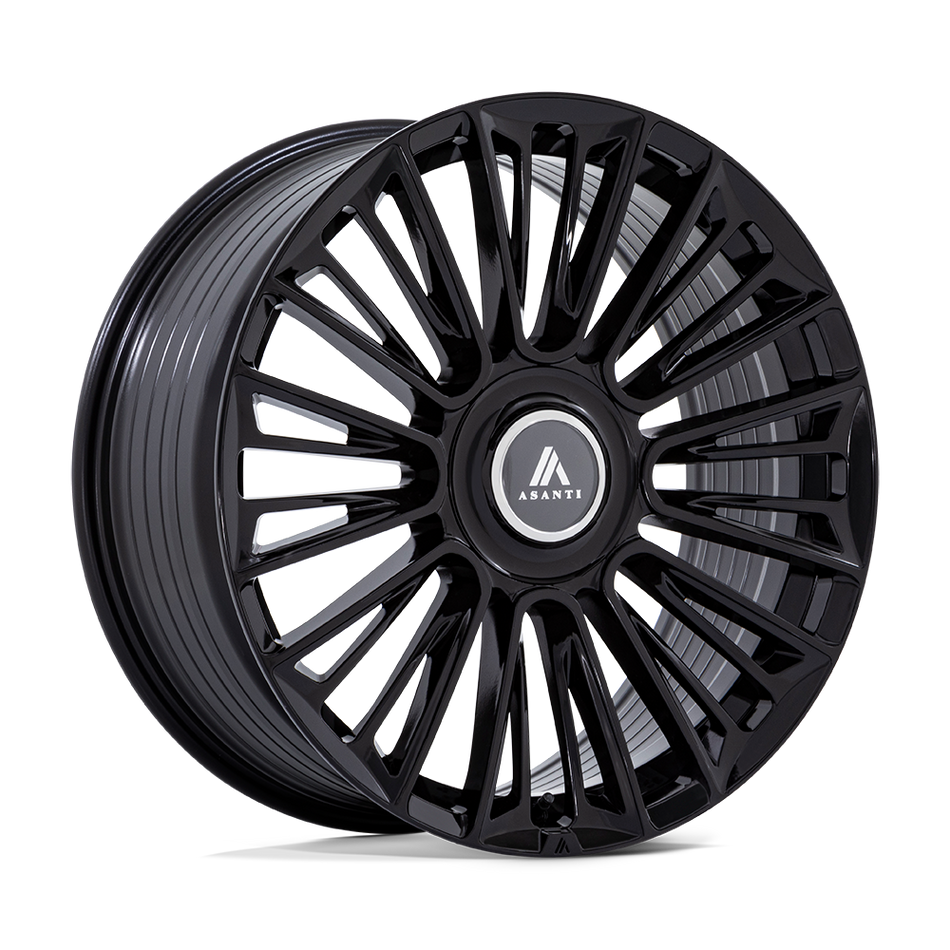 Asanti Black AB049 PREMIER – 24X10 – BLANK – 20 mm – GLOSS BLACK