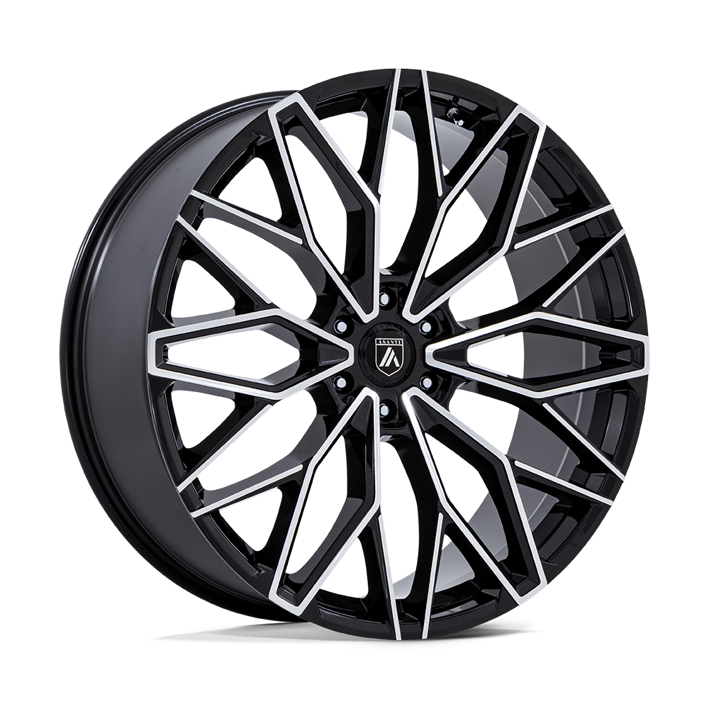 Asanti Black AB050 MOGUL 6 – 26X10 – 6X139.7 – 30 mm – GLOSS BLACK W/ MACHINED FACE