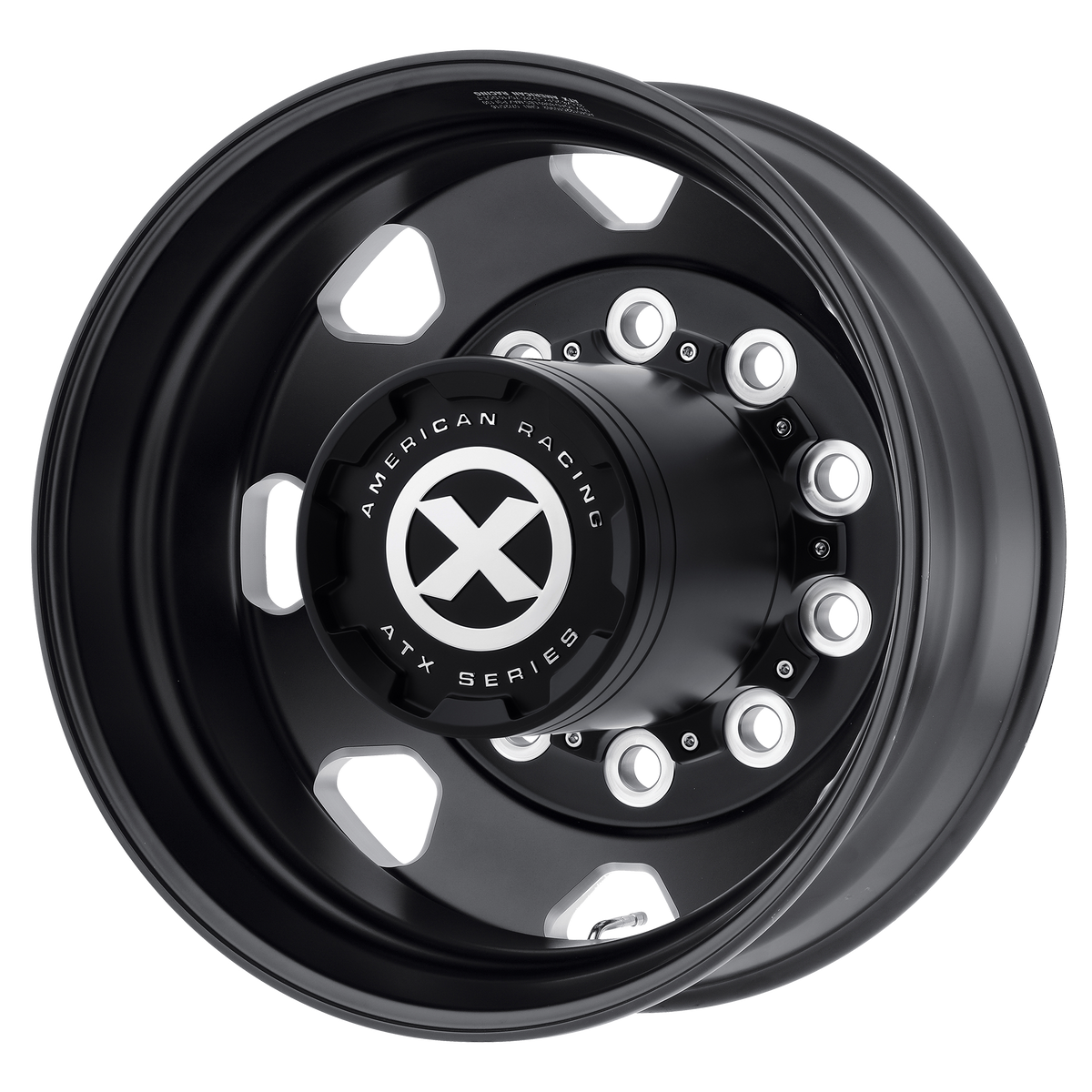 ATX AO401 OCTANE – 22.5X9 – 10X285.75 – SATIN BLACK & MILLED