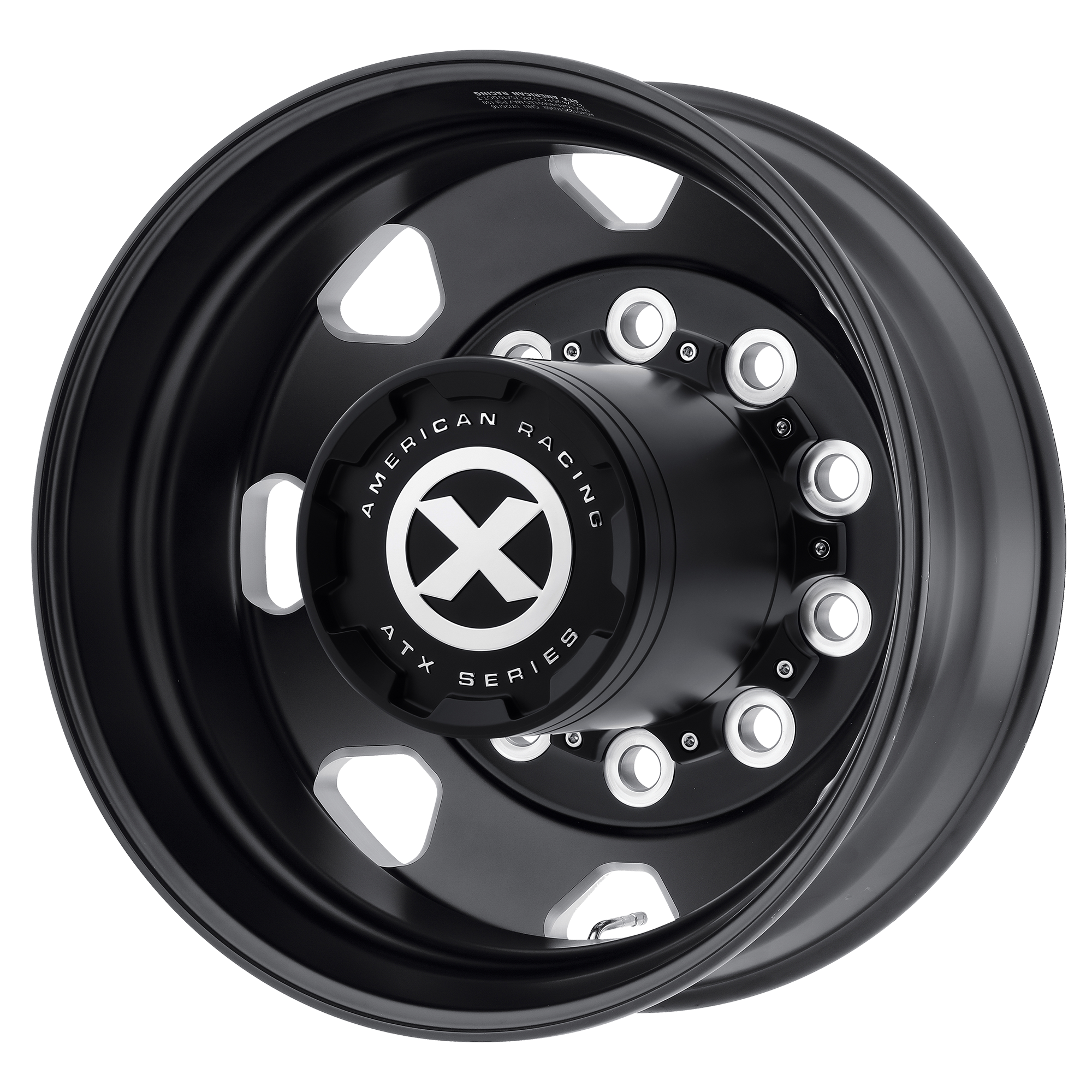 ATX AO401 OCTANE – 22.5X9 – 10X285.75 – SATIN BLACK & MILLED