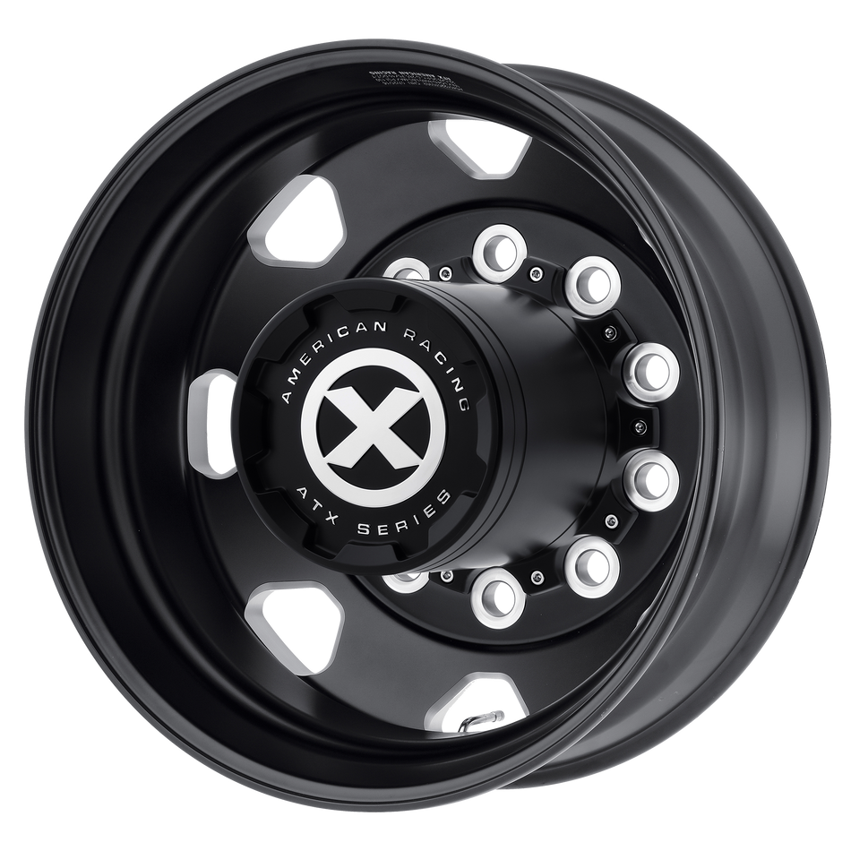 ATX AO401 OCTANE – 22.5X9 – 10X285.75 – SATIN BLACK & MILLED