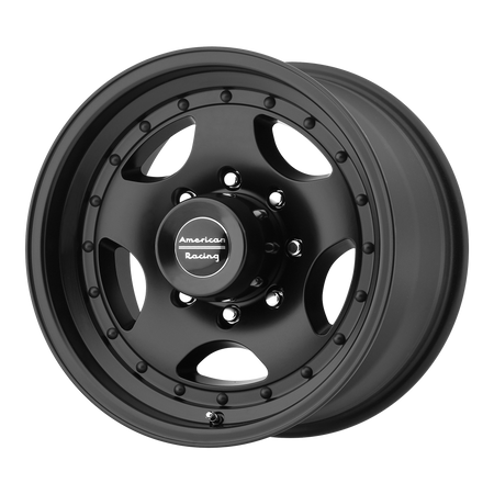 American Racing AR23 – 15X8 – 5X114.3 – -19 mm – SATIN BLACK W/ CLEAR COAT