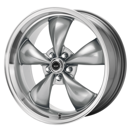 American Racing AR105 TORQ THRUST M – 17X7 – 5X114.3 – 0 mm – ANTHRACITE W/ MACHINED LIP